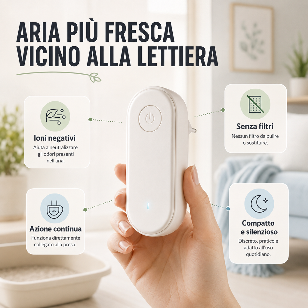 Purificatore Ionico MiaoFresh