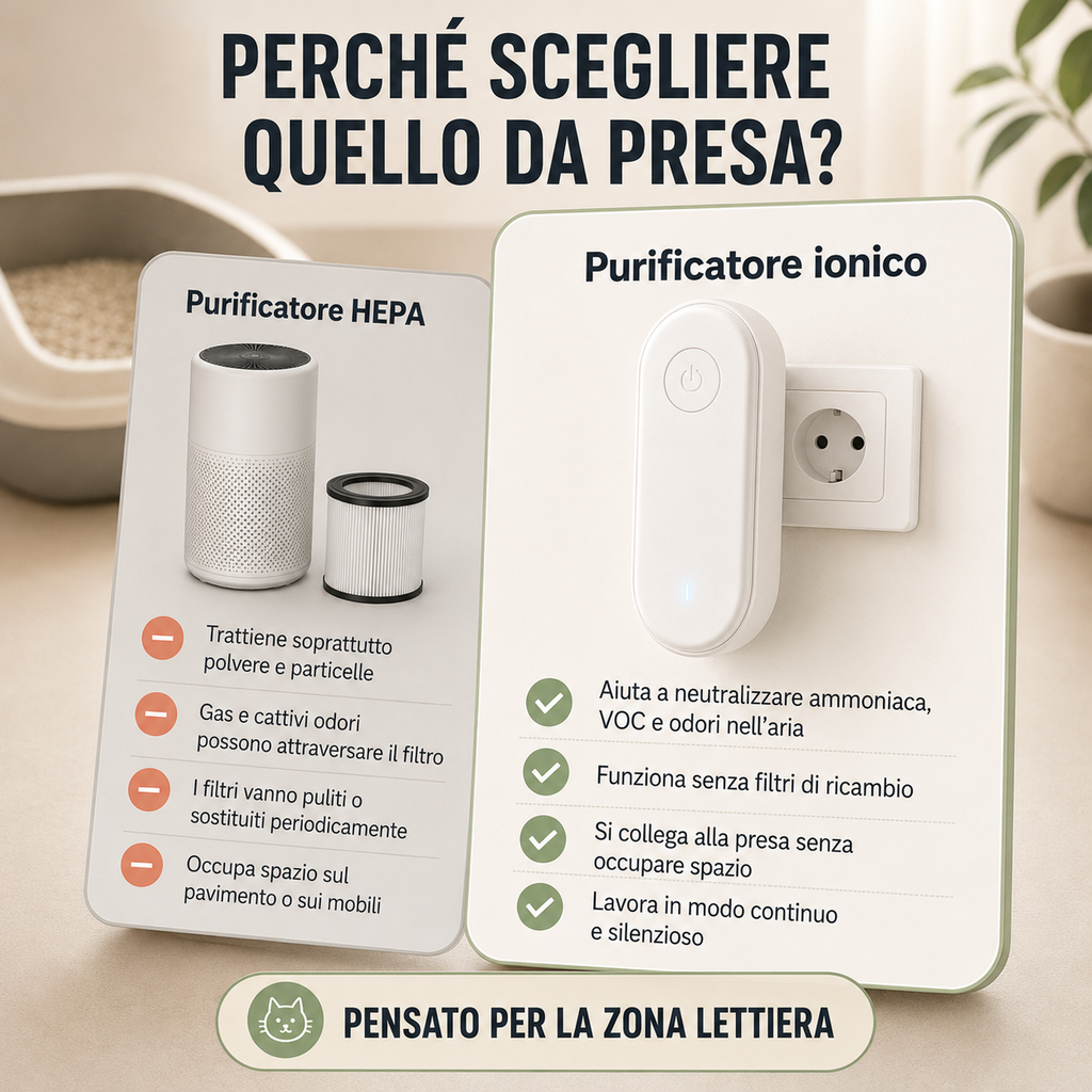 Purificatore Ionico MiaoFresh